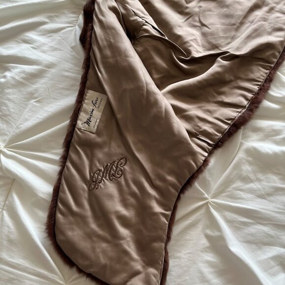 Vintage Mink Fur Stole - One Size Fits All - Picture 3 of 7